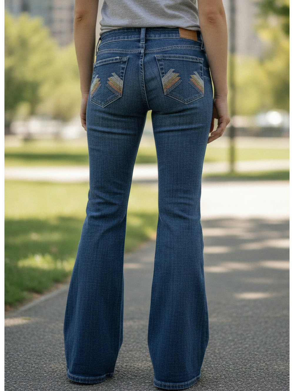 Ariat Women's Perfect Rise Flare Denim Jeans Size 28L